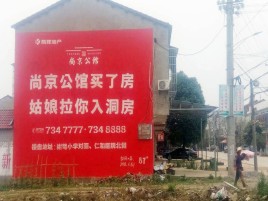 怀宁墙体广告在乡镇、农村市场的媒体优势