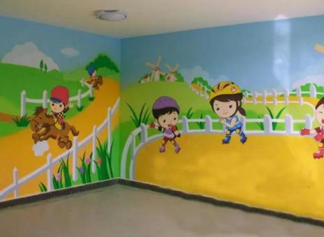 怀宁幼儿园墙体彩绘制作流程及注意事项