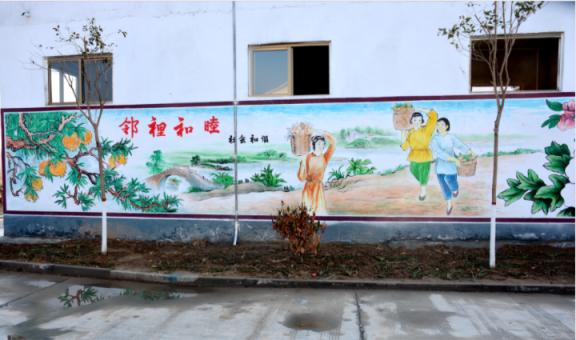 怀宁乡镇文化墙 乡风文明焕发新活力