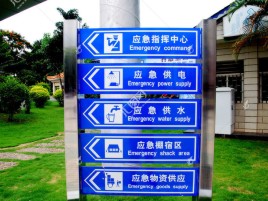 怀宁标识导向系统设计需要掌握的四大元素