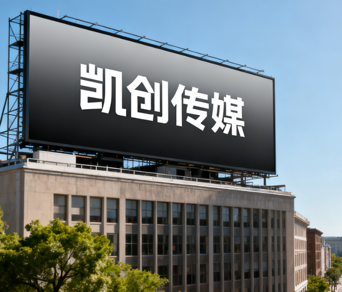 怀宁户外广告牌的设计与制作