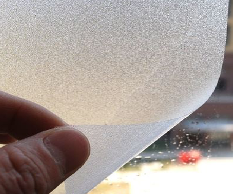 怀宁玻璃门外面粘广告用什么材料好？