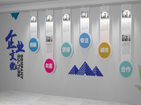 怀宁企业文化墙需要传递什么办公文化？